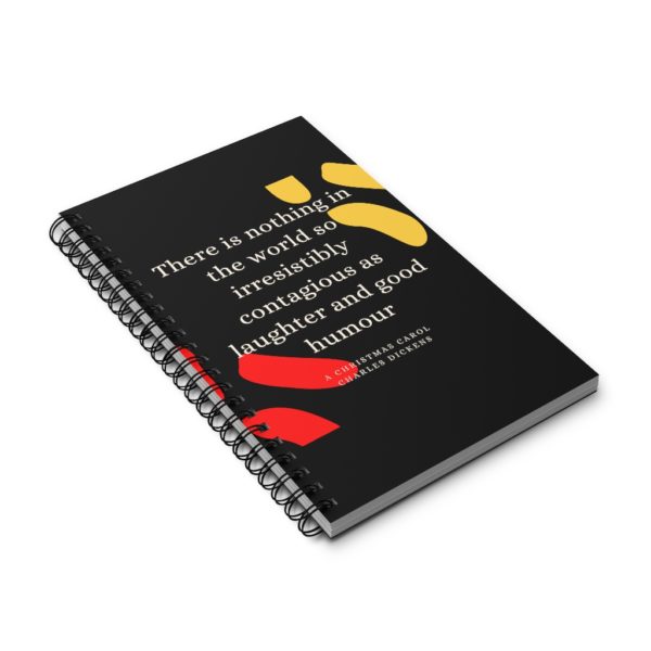 Irresisitbly contagious - Charles Dickens - spiral journal - Image 3