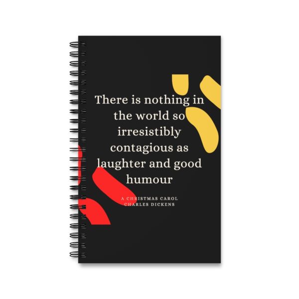 Irresisitbly contagious - Charles Dickens - spiral journal