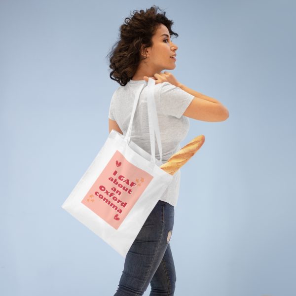 Oxford comma tote bag - Image 6